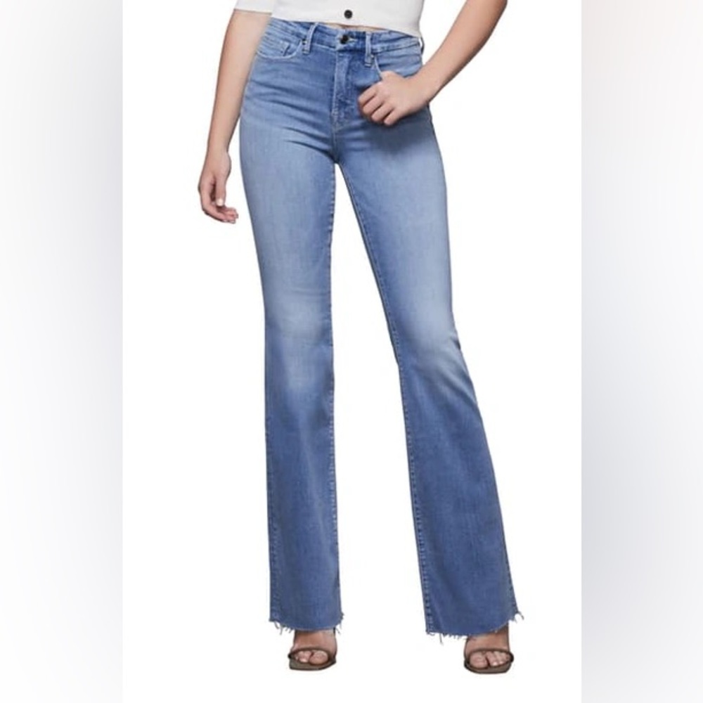 Good American Size 16 Good Flare Jeans
